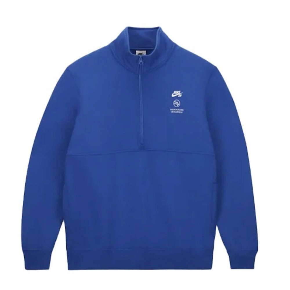 Nike SB x Fly‎ Streetwear 1/2 Zip Fleece Skate Top Size  Large L